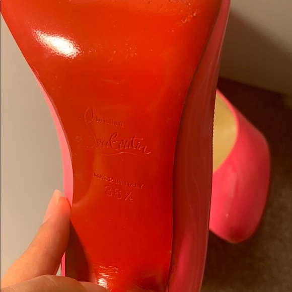 HOT PINK Louboutin Heels - Picture 14 of 16